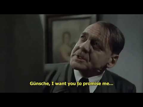 Hitler orders his body to be burned | Downfall scene