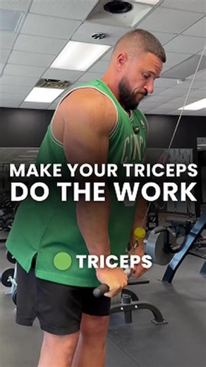 Most of you are still doing this the way you were told years ago. And it’s limiting your triceps. Shoulders pinned back. Arms glued to your sides. Looks “correct”… Doesn’t work as well. Drive the shoulders forward. Get the arms off the body. Now the triceps have to do the work. More stretch. Less assistance. Better contraction. If you want to stop following outdated cues and actually train properly... Comment GAMEPLAN and we’ll get you booked in for a Physique Game Plan call.
