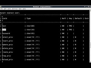 How to install mysql server in Debian