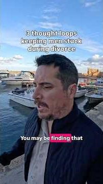 Three common thought loops men have post divorce. Comment MODULE for the free guide #selfimprovement