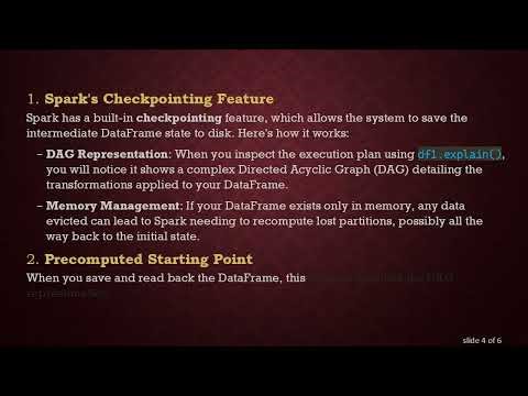 Does Writing PySpark SQL DataFrame to Disk and Reading Again Speed Up Further Processing?