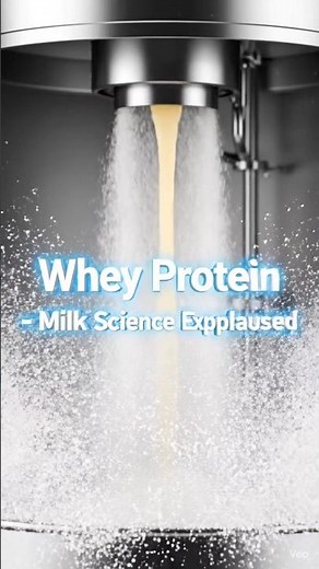 Whey Protein Making Science Explained From Milk To Powder #shorts