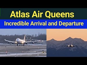 Amazing Rare Atlas Air Queen Arrival and Departure N475MC and N486MC | Heavy Jet Spotting Footages