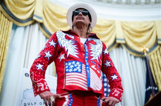 FACT CHECK: Viral Flyer Showing Kid Rock, Jason Aldean Headlining Turning Point USA’s Alternate Super Bowl Halftime Show Is Fake - NewsBreak