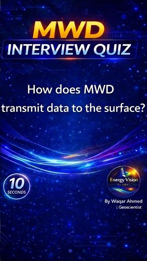 How Does MWD Transmit Data to Surface? | MWD Quiz | Oil & Gas Shorts