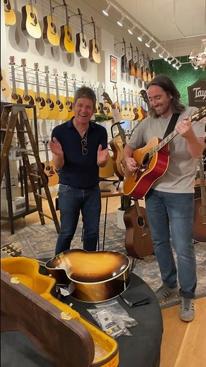 Playing Oasis in front of Noel Gallagher…