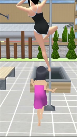 Kepalanya menjadi lebih kecil karena sihir😜😝#sakuraschoolsimulator $#ccpssssad #gaming #sakuraschool