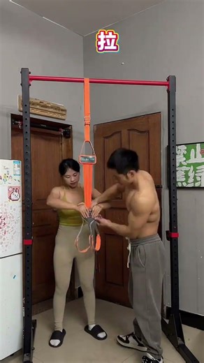 Pull-up aids reduce the difficulty of pull-ups, helping beginners find the right feel for the pul...