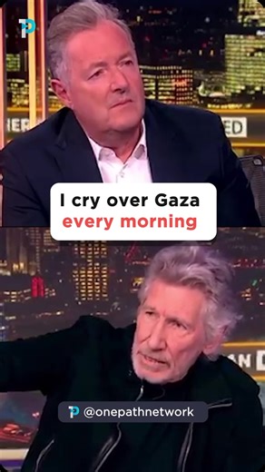 92K views · 1.4K reactions | ‘I am prepared to admit that I am in tears over Gaza every morning when I wake up.’” Roger Waters, the co-founder and former bassist of the rock band Pink Floyd, has been a prominent advocate for Palestinian rights, frequently speaking out against Israeli policies and supporting the Boycott, Divestment, and Sanctions (BDS) movement. Source : Piers Morgan uncensored | OnePath Network | Facebook