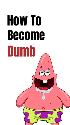 How To Become Dumb #comedy #satire #tutorial