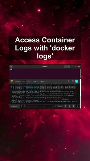 Access Container Logs with 'docker logs' #ai #artificialintelligence #machinelearning #aiagent