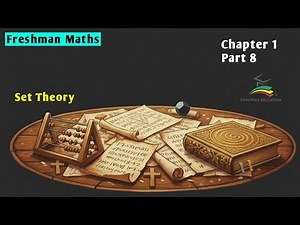 Freshman Maths 1#8 set theory