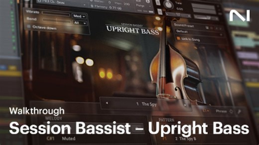 NI Releases Session Bassist – Upright Bass