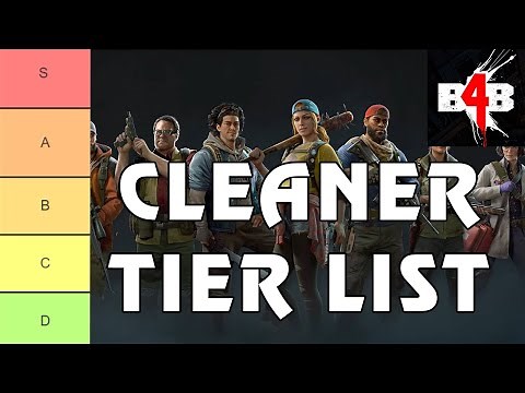 CLEANER TIER LIST - Nightmare (Campaign) - Back 4 Blood