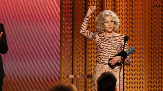 2025 SAG Awards: Jane Fonda gives fiery political speech
