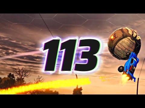 ROCKET LEAGUE INSANITY 113 ! (BEST GOALS, FREESTYLES, ROCKET LEAGUE CLIPS! ❤️)