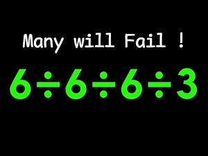 Most People Get This Math Problem Wrong!