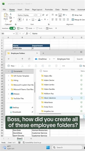 Create Hundreds of Folders in One Click Guide