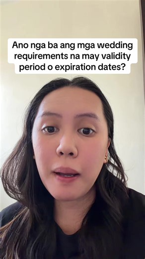 Ano nga ba ang mga wedding requirements na may validity period o expiration dates? #budgetarianbride #budgetarianwedding #weddingprep #weddingplanning #weddingrequirements