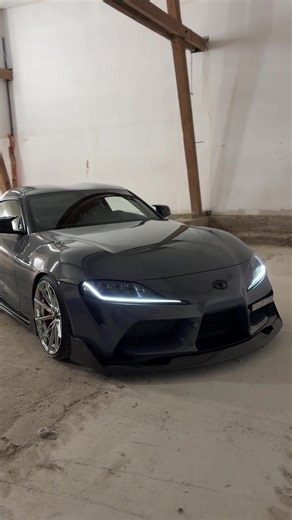 🪩🪩 #toyota #cartok #supra #supramk5 #b58 | black chrome wheels