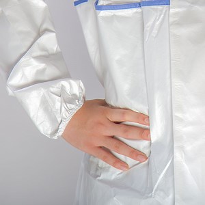 [Hot Item] Taped Seams Coverall Microporous Protective Clothing