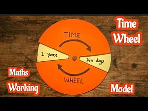 Time Wheel TLM | Time Working Model | Maths Working Model | Primary School Maths TLM #timewheel