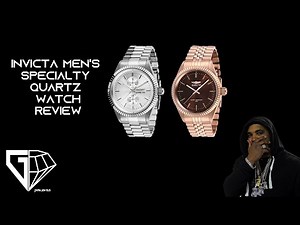Invicta Men's Specialty Quartz Stainless Steel Watch Silver & Gold Jewelry Review