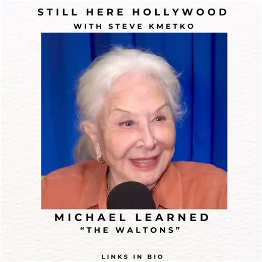 2.4K views · 23 reactions | NEW EPISODE Michael Learned “The Waltons” @michaellearnedofficial @stillherehwood @stevekmetko @jimlichtenstein @stillherenetwork @bhbpublicrelations #thewaltons | Still Here Hollywood Podcast | Facebook