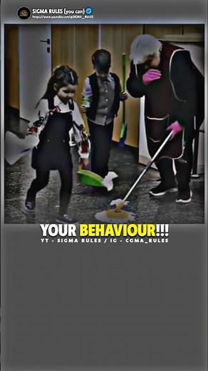 Sigma🗿~ BEHAVIOUR ~ #motivation #inspiration #shorts