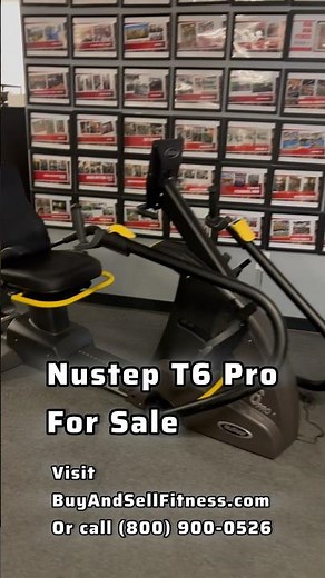 Nustep T6 Pro For Sale - Refurbished - BuyAndSellFitness.com