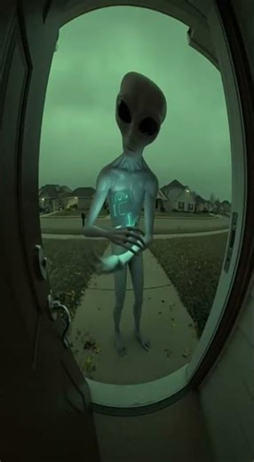 When Aliens invade during tornado! 👽😹Chaos Unleashed #Shorts