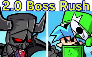 Friday Night Funkin' VS Castle Crashers Boss Rush REVIVED FULL WEEK