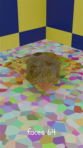 The ultimate smoothness test... 🫠🔥 #shorts #satisfying #blender3d