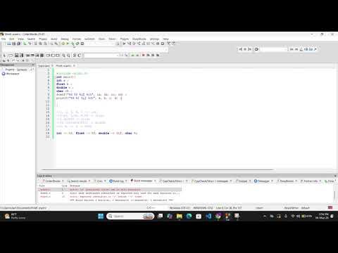 Printf, Scanf & Variables in C Programming