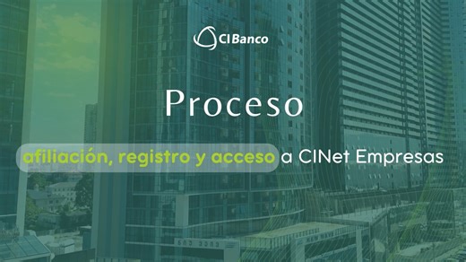 Proceso afiliación, registro y acceso a CINET