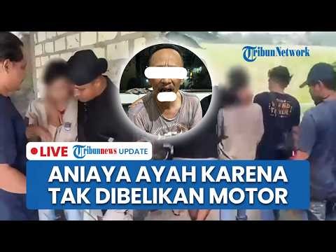 🔴LIVE: Young Man in Tuban Cruelly Attacks Father Because He Didn't Buy Him a Motorcycle, Threaten...