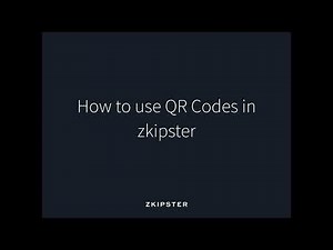 Guest Check-in: How to use QR Codes in zkipster | zkipster Tutorial
