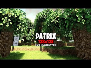 🍁 MCPE 1.21 PATRIX 128x128 + CSPE v2.0.0 Ultra Realista