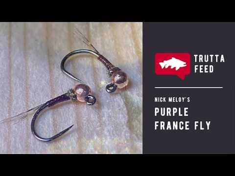 Purple France Fly - Trutta Goods Fly Tying