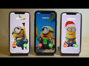 Apple iPhone 11 12 13 Minions Edition Incoming Calls