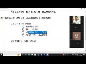 Control Structure In C++ Part 1