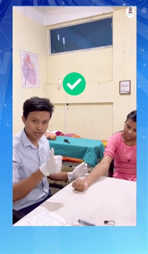 Right Way ✅ vs Wrong Way ❎ IV insertion | Health Sector #Shorts #ivinsertion #reel #reels #fbreel #fbreels | Surajit Tripura
