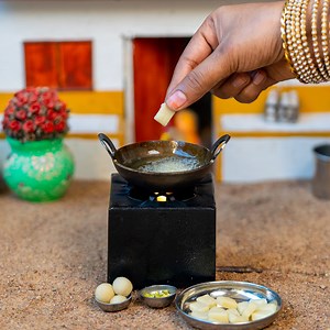 65K views · 6.8K reactions |  Miniature Eggless Milk Cake 縷 | Miniature Cooking Show | Facebook