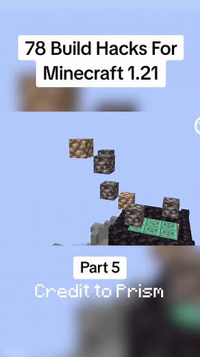 78 Build Hacks For Minecraft 1.21