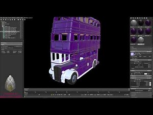 Rendering the Harry Potter Knight BUs
