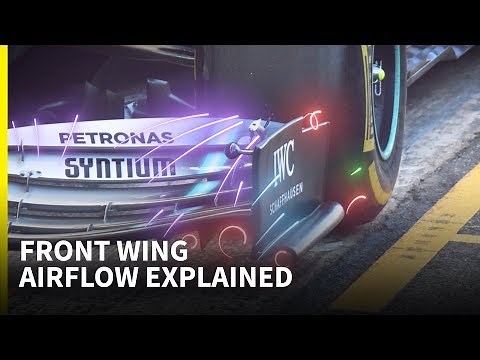 Mercedes v Alfa Romeo: F1 front wing airflow explained
