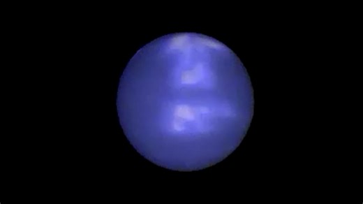 Neptune's Weather: Animation Made from Images of Neptune Made By Hubble Space Telescope August 11, 1998 - NASA Science