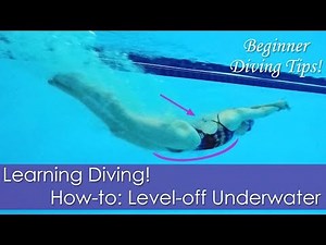 Beginner Learning Diving! How-to: Level-off Underwater