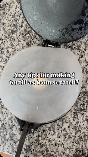 Making corn tortillas from scratch has always eluded me but I think I’m finally getting the hang of it. Any tips from the tortilla experts out there?? There’s nothing like a homemade corn tortilla, such toasty corn flavor and pure ingredients. That said, store bought is just so easy - for me, homemade here is something I do for fun when I want a cooking project, but would suggest store bought any day for quick ways weeknight meals. I added some oil to this dough and also on top of the parchment 