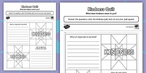 Kindness Quilt Collaborative Class Project